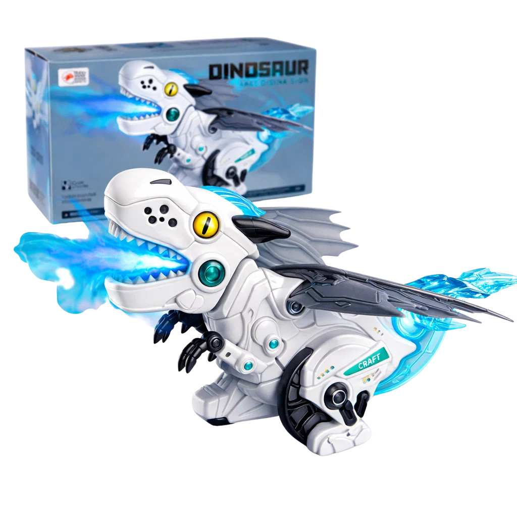 Mega Robo Dino – Svetlo, Zvuk i Dim Efekat