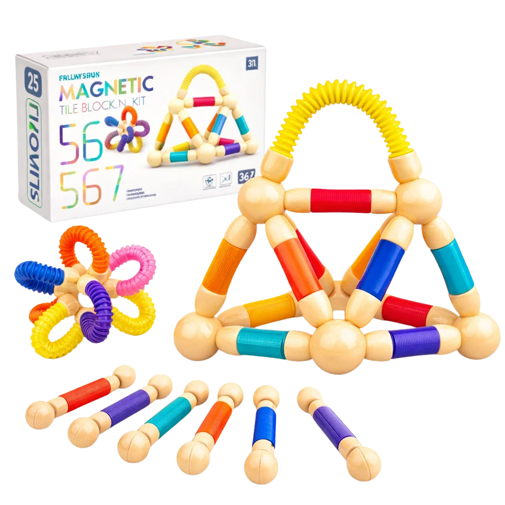 Super Magnetni Set za Gradnju