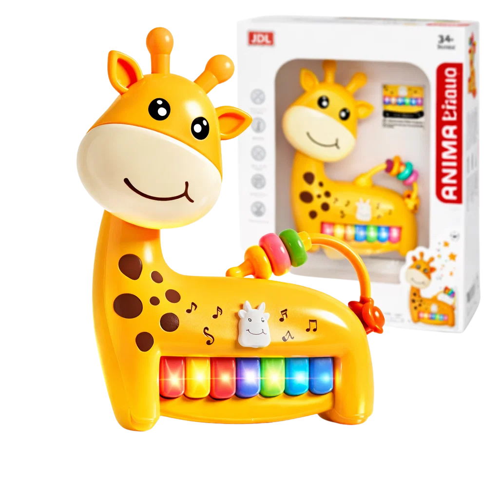 Vesela Žirafa Piano za Bebe